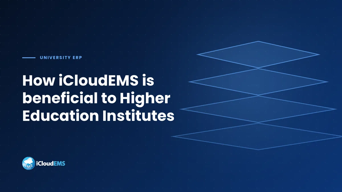 How iCloudEMS is beneficial to Higher Education Institutes